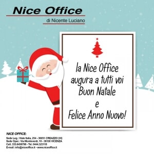 Buon Natale e Felice Anno Nuovo da Nice Office Vicenza