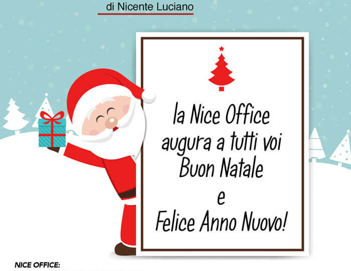 Buon Natale e Felice Anno Nuovo da Nice Office Vicenza